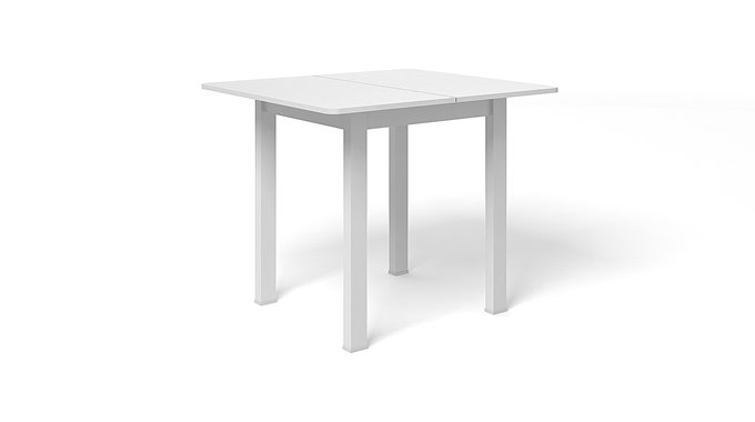 Mesa MDF Dobrável - 10400.001-Branco - L:900 x P:800 x A:770