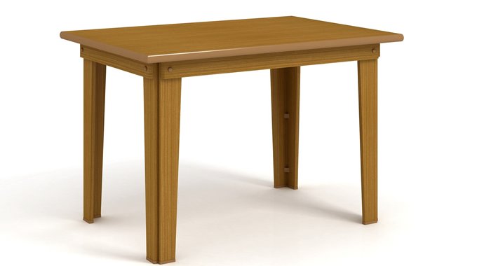 Mesa MDF – 10300.002-Cerejeira - L:1180 x P:830 x A:790