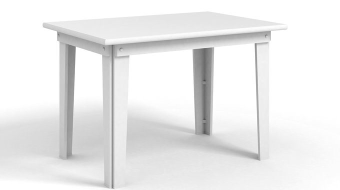 Mesa Fixa - 10300.001-Branco - L:1180 x P:830 x A:790