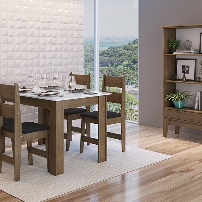 Conjunto Mesa c/cadeira MDF