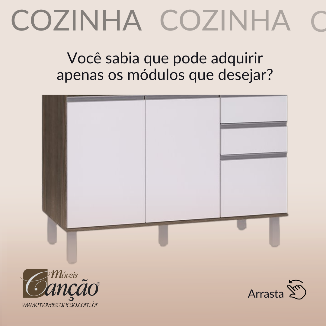 Cozinha modulada móveis canção